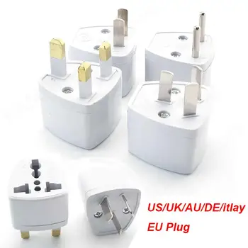 Универсален Адаптер ДОЛАРА-Евро Европа AC Power Монтиране на Зарядно Устройство, Адаптер Преобразувател на Пътния 2-Пинов Конектор за US/UK/AU/DE/itlay EU Plug М 20