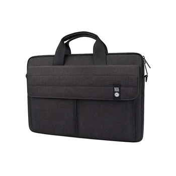Чанта през рамо за лаптоп, тънък преносим калъф за носене, чанта за носене с каишка, съвместима чанта-тоут, чанта за компютър