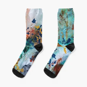 Чорапи с есента птици, футболни чорапи с аниме